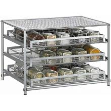 3-Tier Pull Out Drawer Storage Shelf
